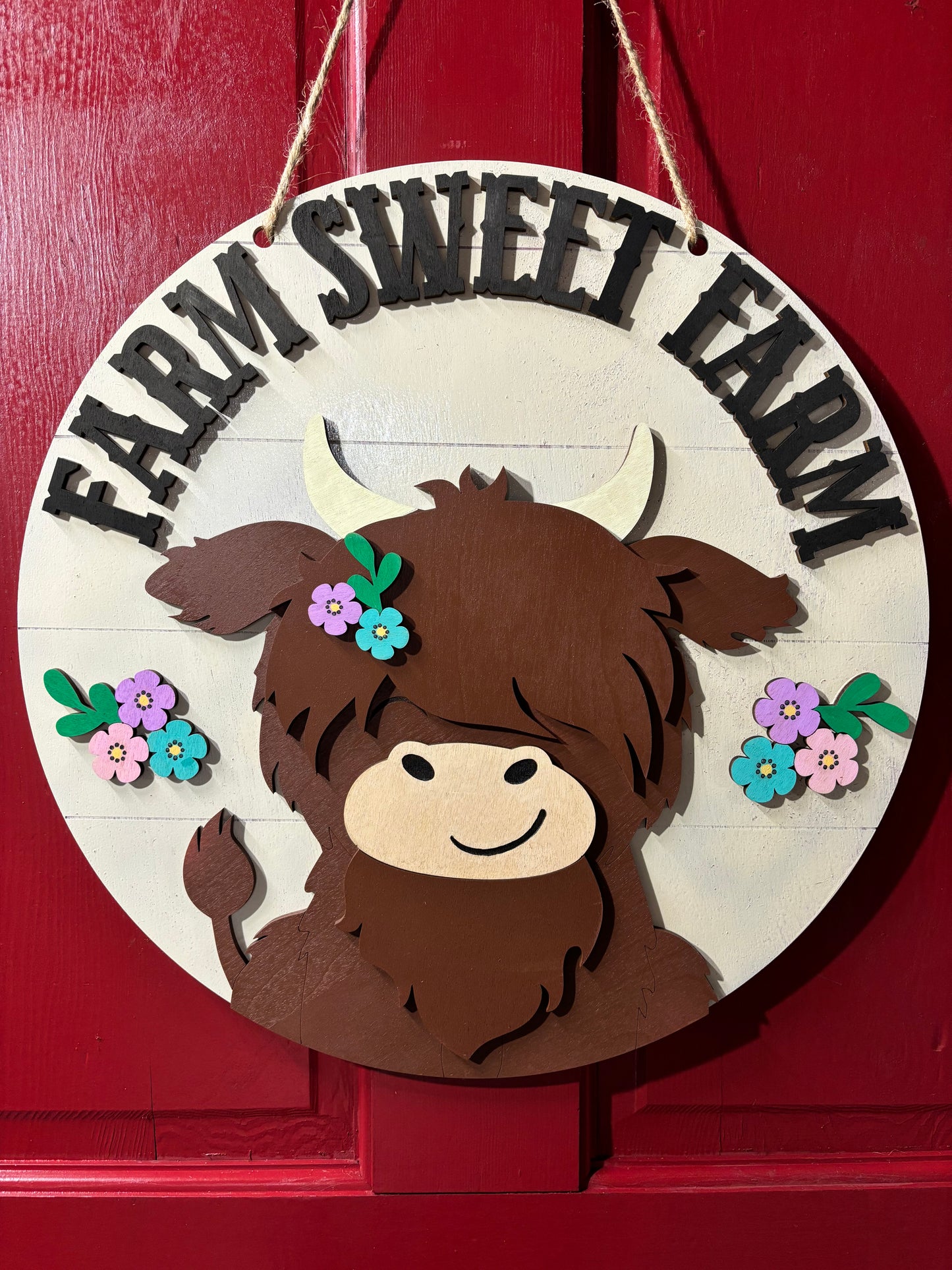 Farm sweet farm sign