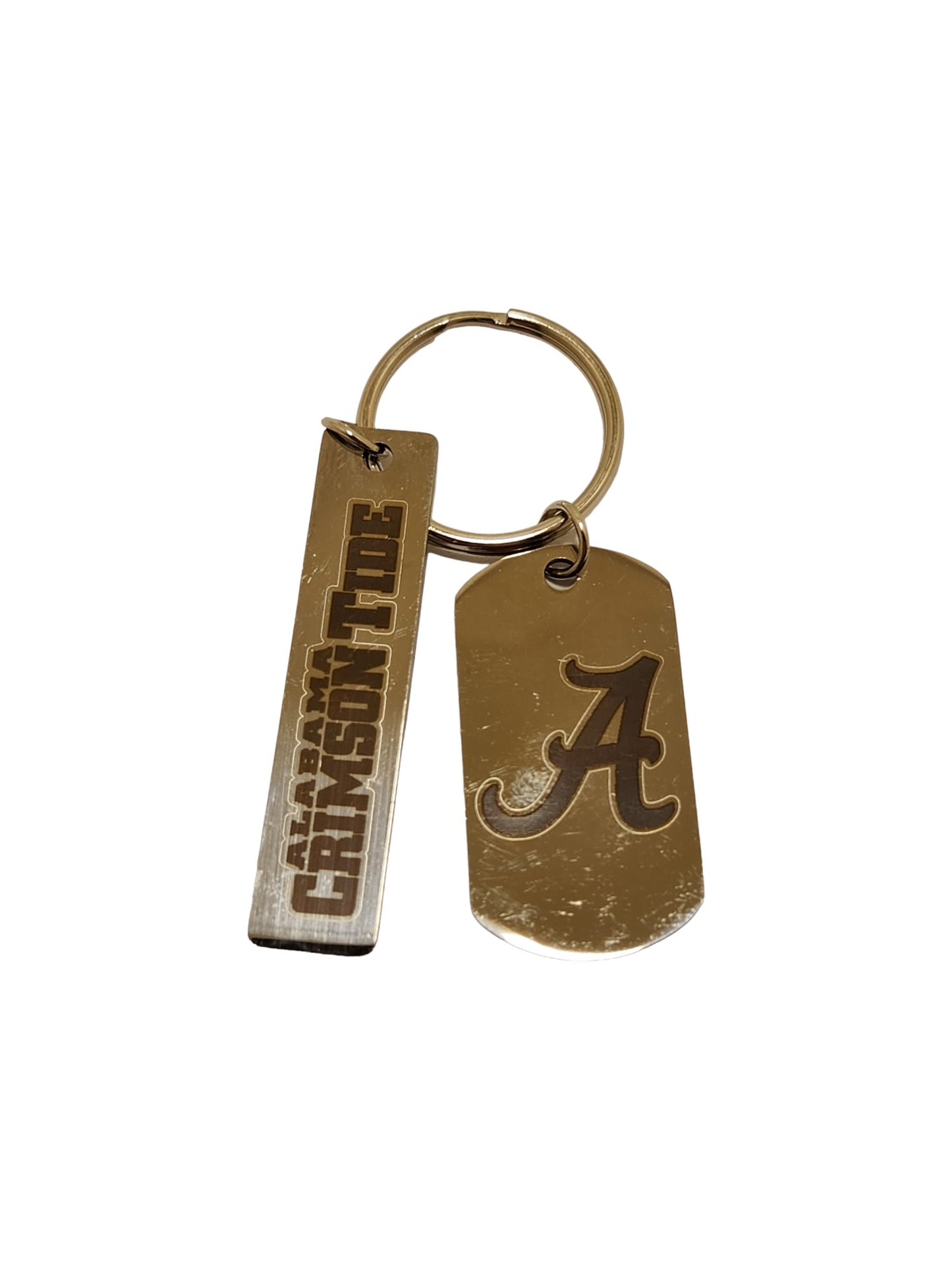 Alabama rectangle keychain