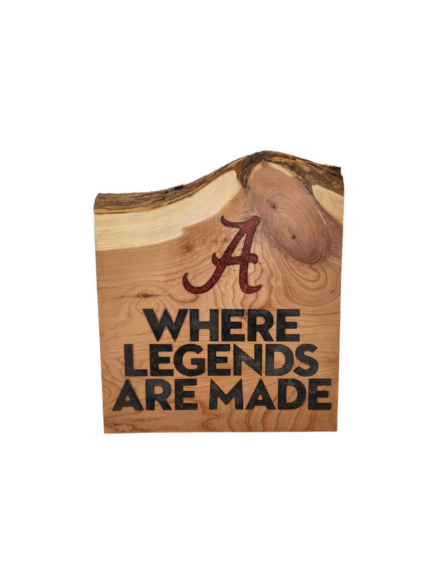 Alabama resin cedar plaques