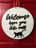 Hope you like cats sign