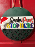 Santa Paws sign