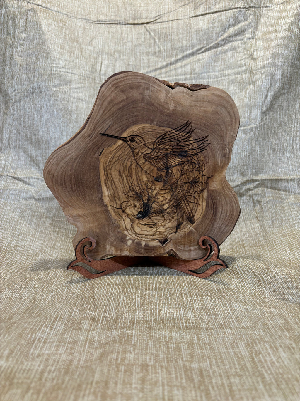 Olive wood engraved cutting boards