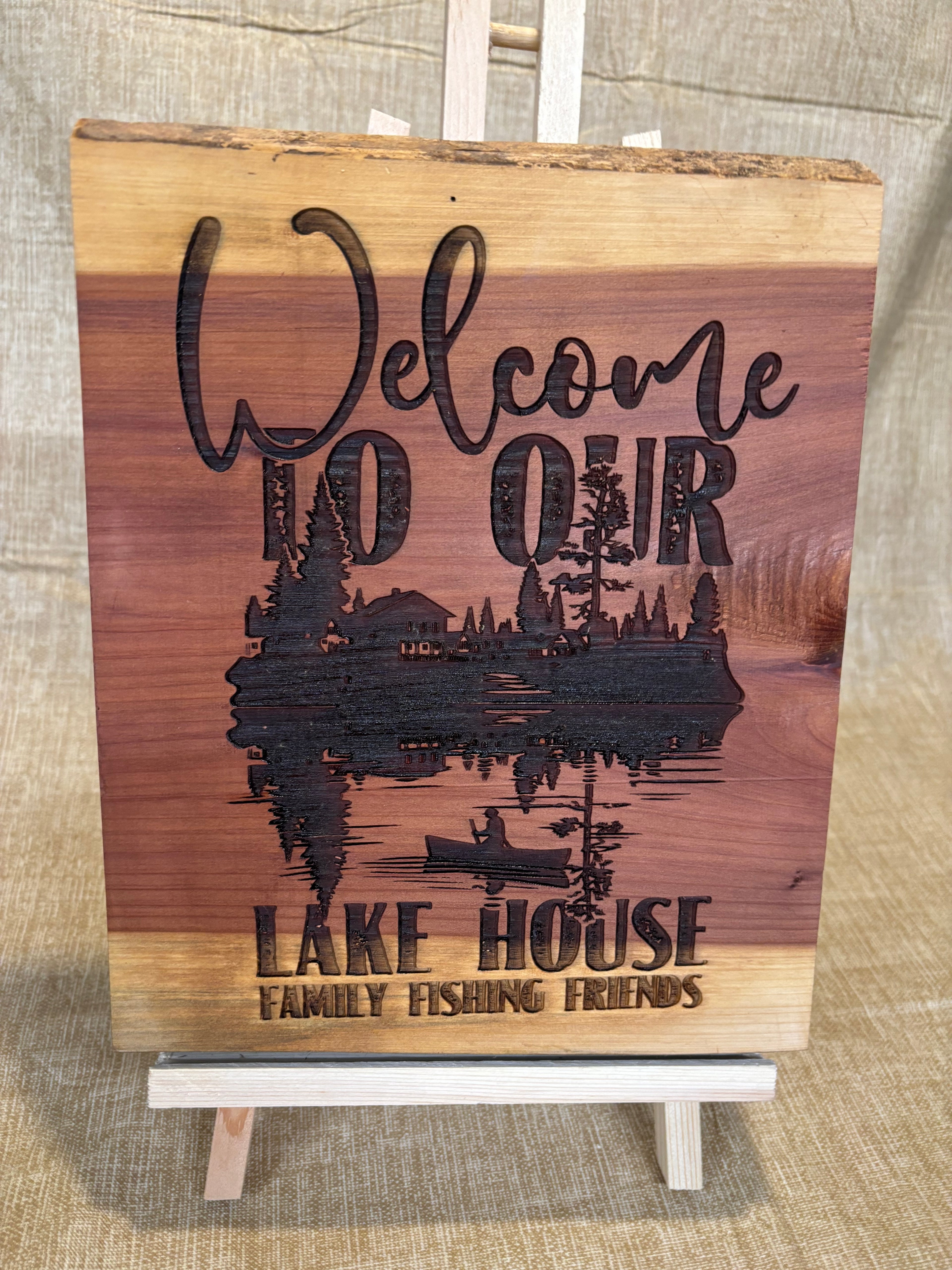 Cedar lake signs