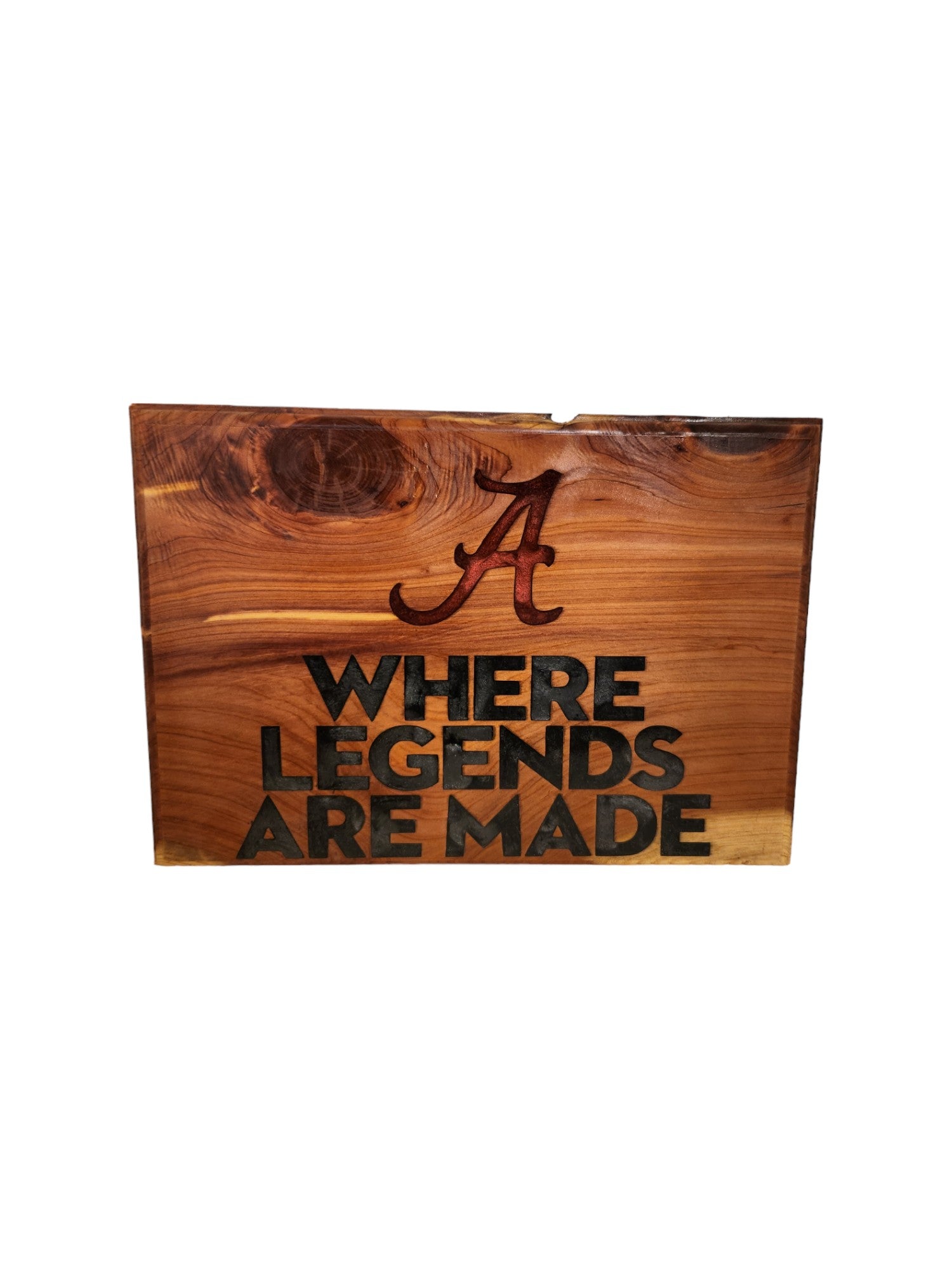 Alabama resin cedar plaques